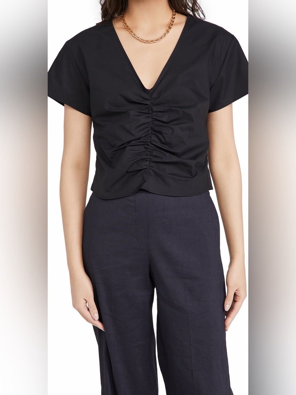 Rachel Comey Black Prima Top